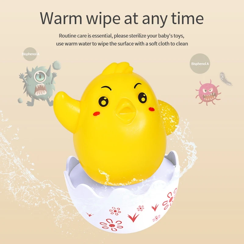 Новый милый мультфильм Забавный цыпленок неваляшка Детские игрушки игра в мозги