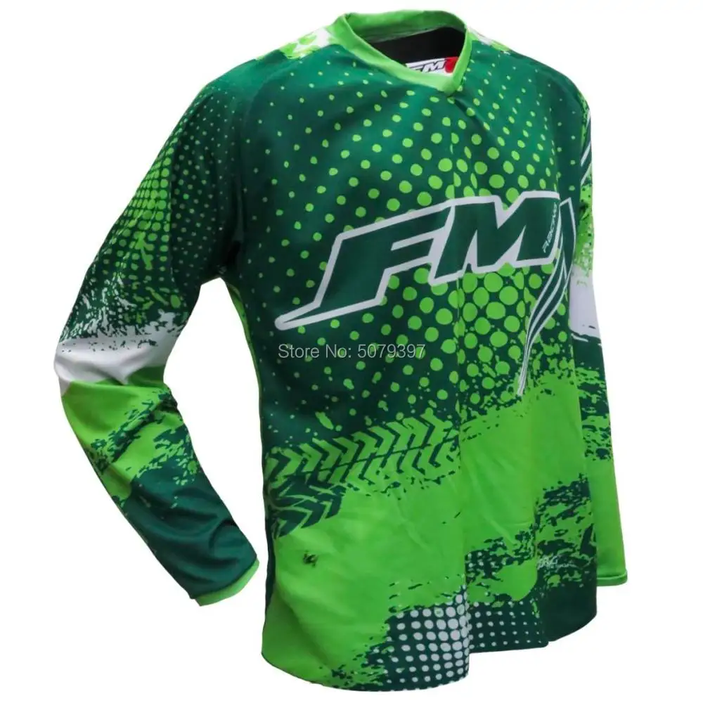 Bmx-Camiseta de motocross enduro para hombre, maillot DH para ciclismo de descenso,...