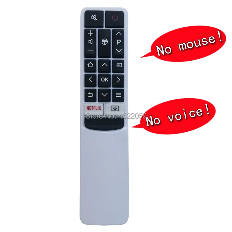 Пульт дистанционного управления RC602S с кнопкой Netflix подходит для серии TCL C70 и P60.