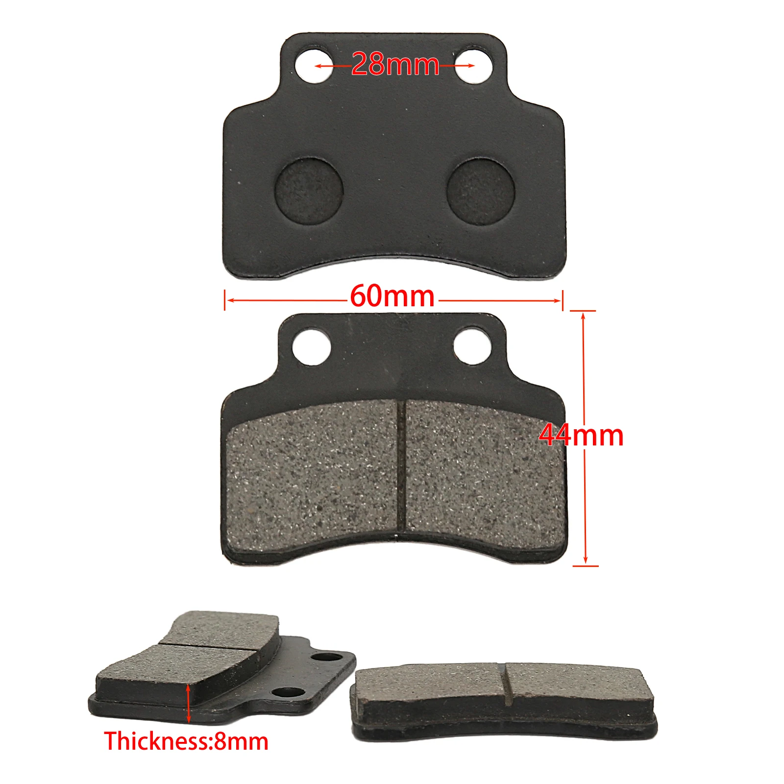 Передние тормозные колодки для скутера Keeway Hurricane 50 90 Vento ZIP tng LS49 Stels SKIF |