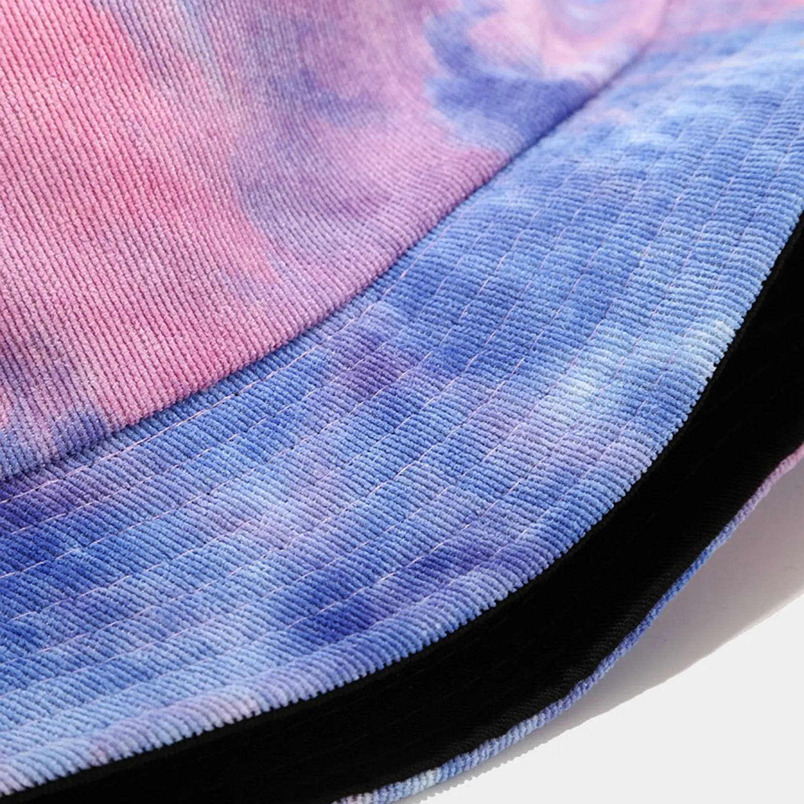 

Tie-Dye Winter Outdoor Double-sided Sunscreen Bucket Hat Women Fisherman Cap