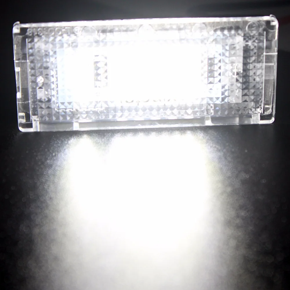 1 пара светодиодный светильник без ошибок для номерного знака BMW E46 4D 4 дверный