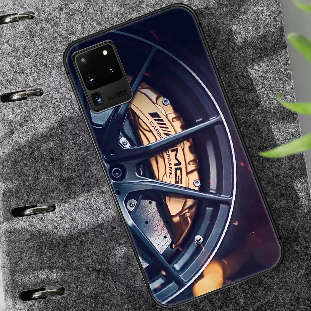 

Mercedes Benz Amges Car Phone Case Cover Hull For Samsung Galaxy S 7 8 9 10 e 20 FE edge uitra plus Note 9 10 20 black Shell