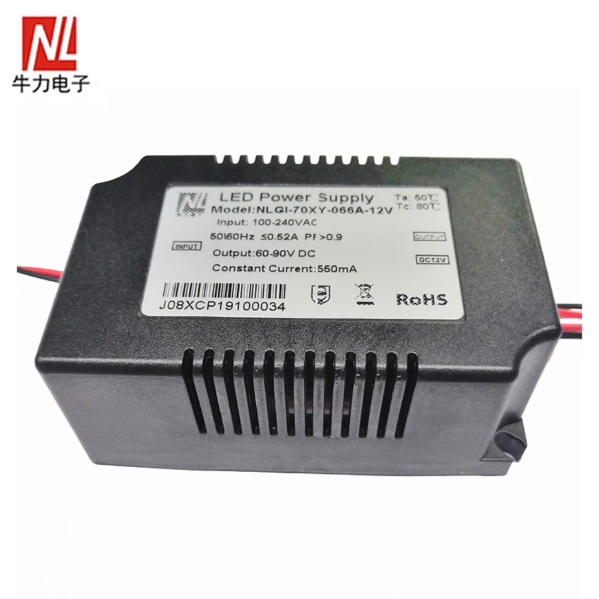Светодиодный Питание 100-240V 30 Вт-70 Вт украшенное мозаикой из драгоценных камней 12V