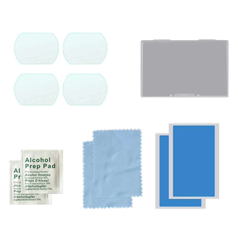 

Screen Protector Home Durable Sweat Proof Smooth Games Tempered Film Set Clear Easy Install Gift For DJI FPV Goggles V2