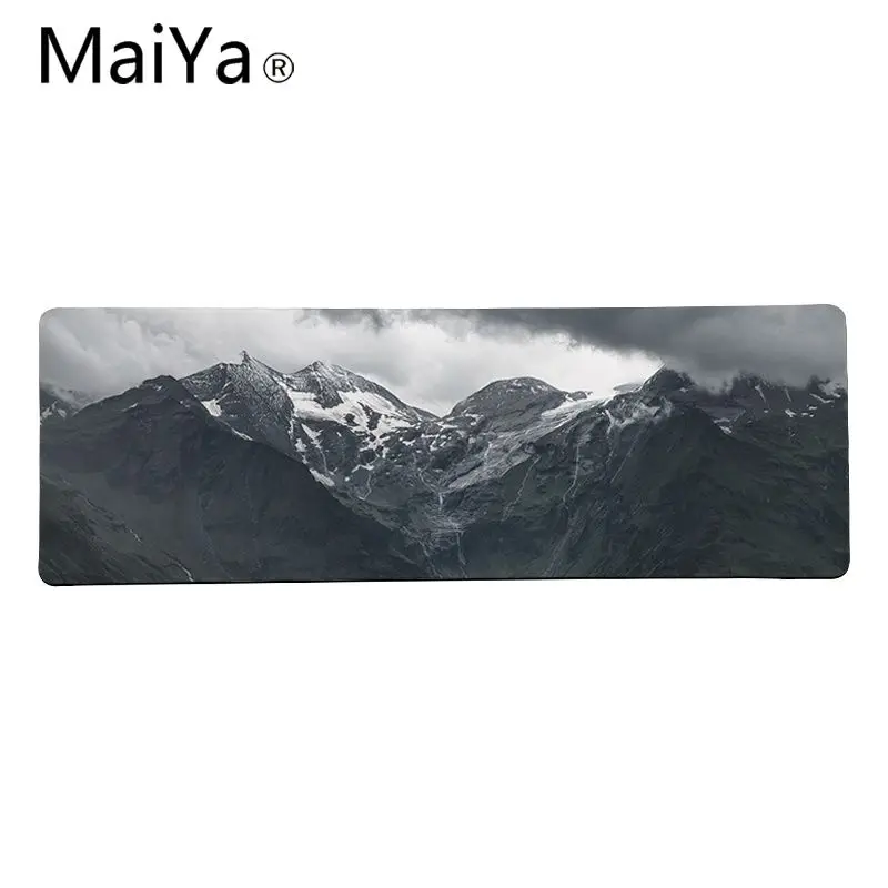 Игровой коврик для мыши Maiya из натурального каучука резиновый путешествий снега