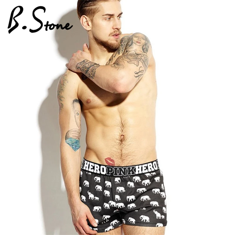 Мужское сексуальное нижнее белье 4 шт. хлопок мужские боксеры шорты | Мужская