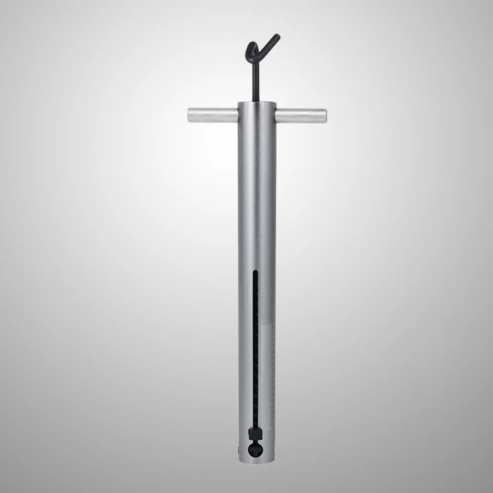 

Accurate Hand Held Archery Bow Scale True Peak Draw Weight Power Scale-Measuring 15-100 Pounds(Silver)