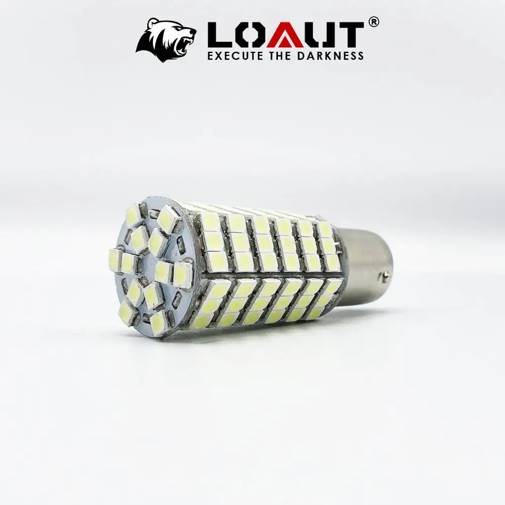 2шт 1156 1157 3528 Led 120 SMD светильник p21w bay15d ba15s P21 автомобильный тормозной задний