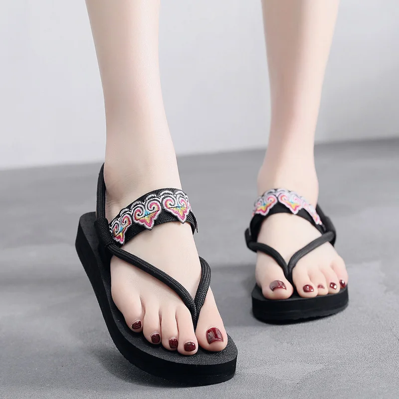 2019 г. новые летние простые женские сандалии две пляжные шлепанцы модная