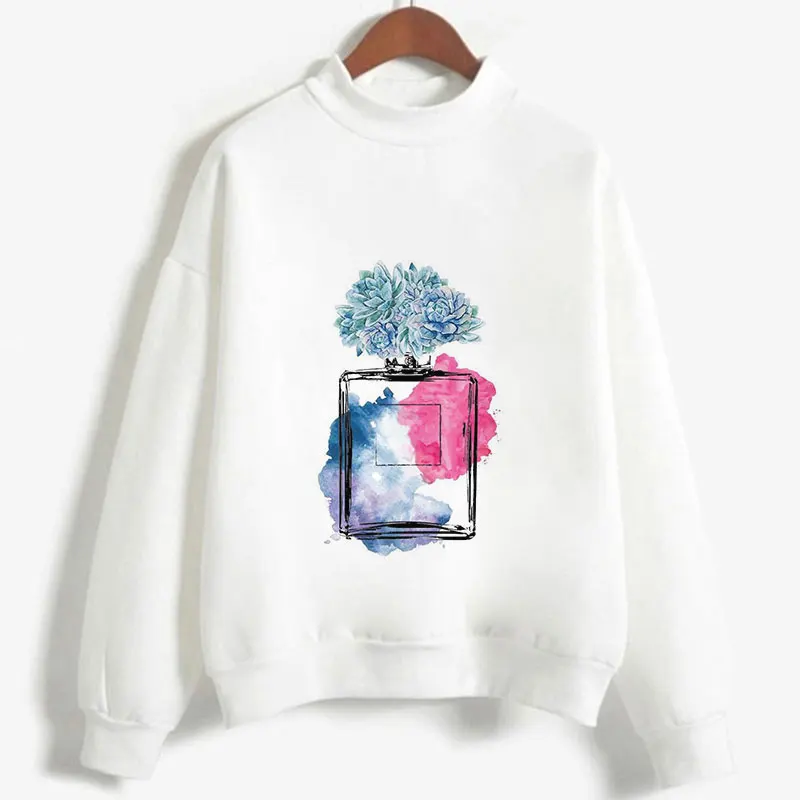 Парфюмерная модная толстовка с капюшоном для женщин одежда в Корейском стиле