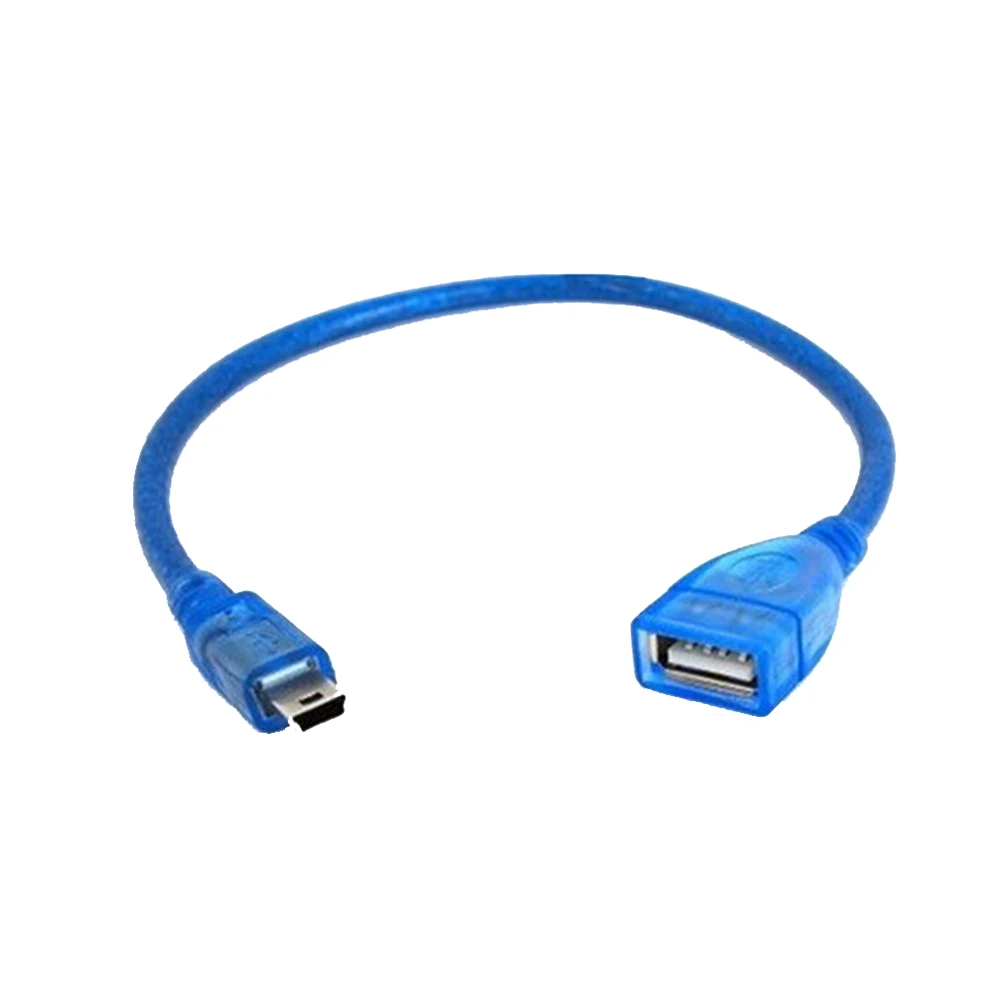Переходник с USB 2 0 Мама на Mini папа 5P OTG V3 кабель для передачи данных автомобильного