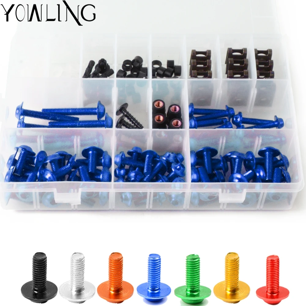 

Motorcycle Accessories Full Fairing Bolt Kits Bodywork Screws Fit For YAMAHA X-MAX 125 XMAX 125/200/250/400 2016 2017 2018