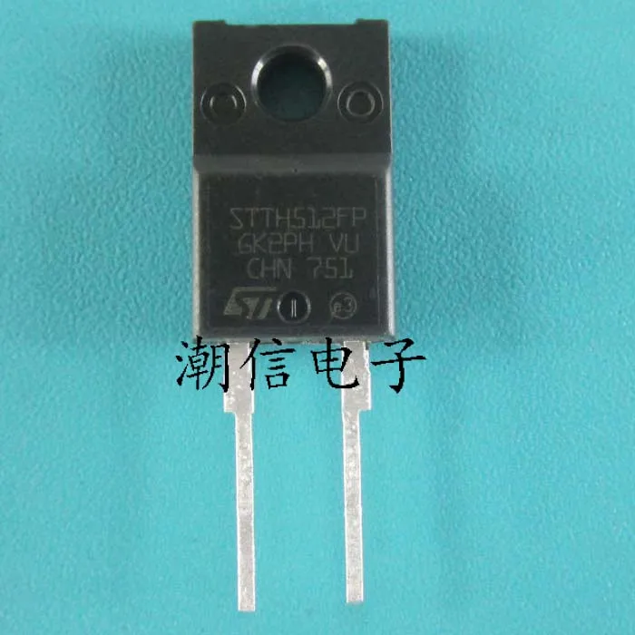 

Stth512fp fast recovery diode 5A 1200V