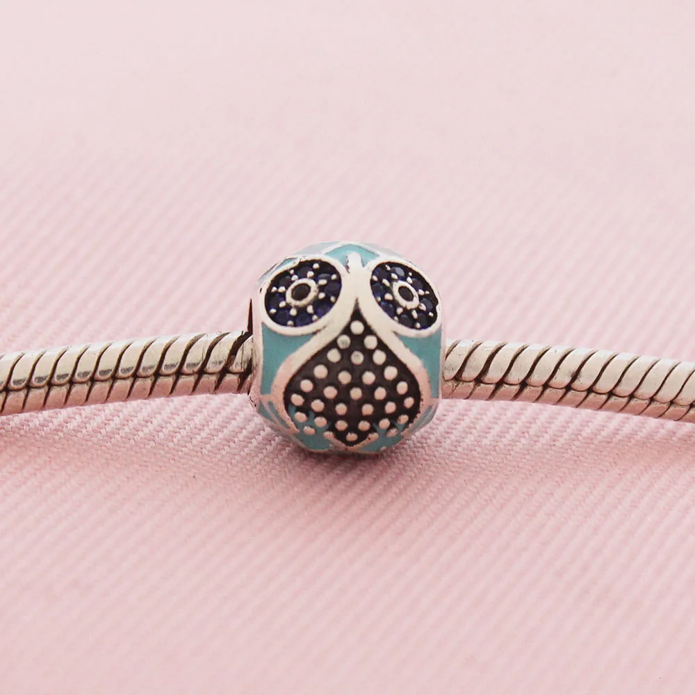 Женский кулон в виде птицы совы пингвина из серебра 925 пробы | Украшения и