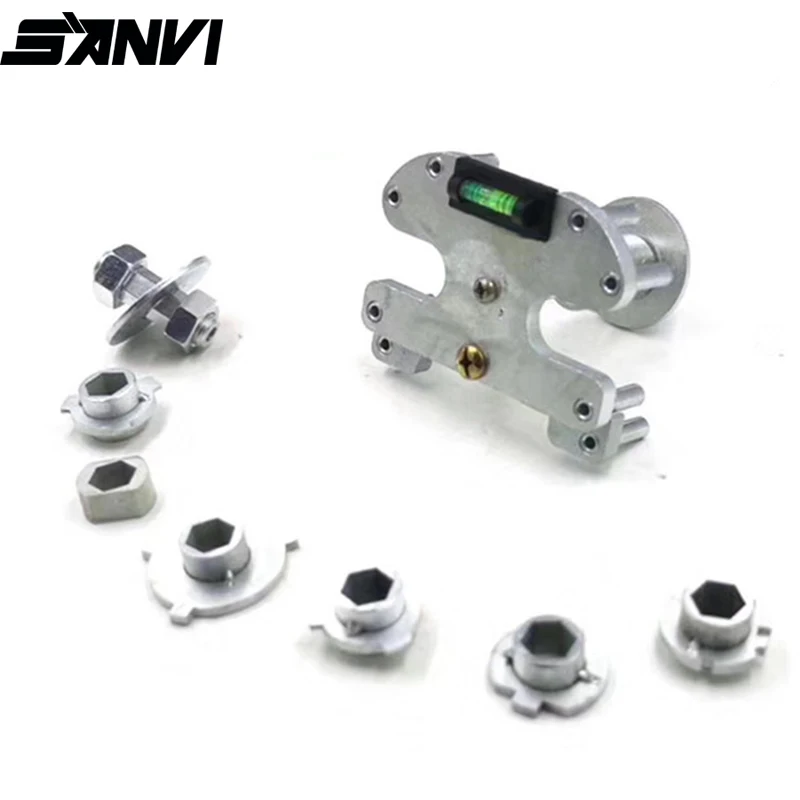 Монтажная пластина форма инструмент для модификации фар Koito Q5/Hella 3R G5