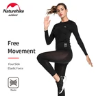 Теплое Нижнее белье Naturehike, трусики, осень и зима, быстросохнущее увлажняющее термобелье, Спортивное нижнее белье унисекс, влагоотводящее базовое пальто