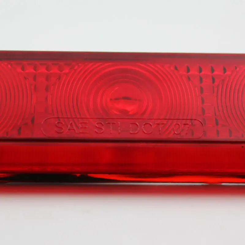 

2x 9 LED Light Bar 17\" Stop Turn Tail Lamp 3rd Brake Light Truck Accessories