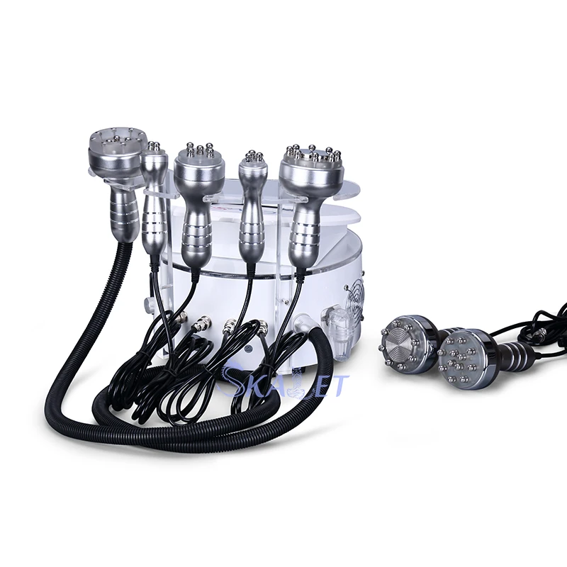 Kopen 2021 Modieuze 25K Ultrasone Cavitatie Vacuüm Rf Gewichtsverlies Lichaam Vermagering Massager Winkle Verwijdering Gezicht Lifting Instrument