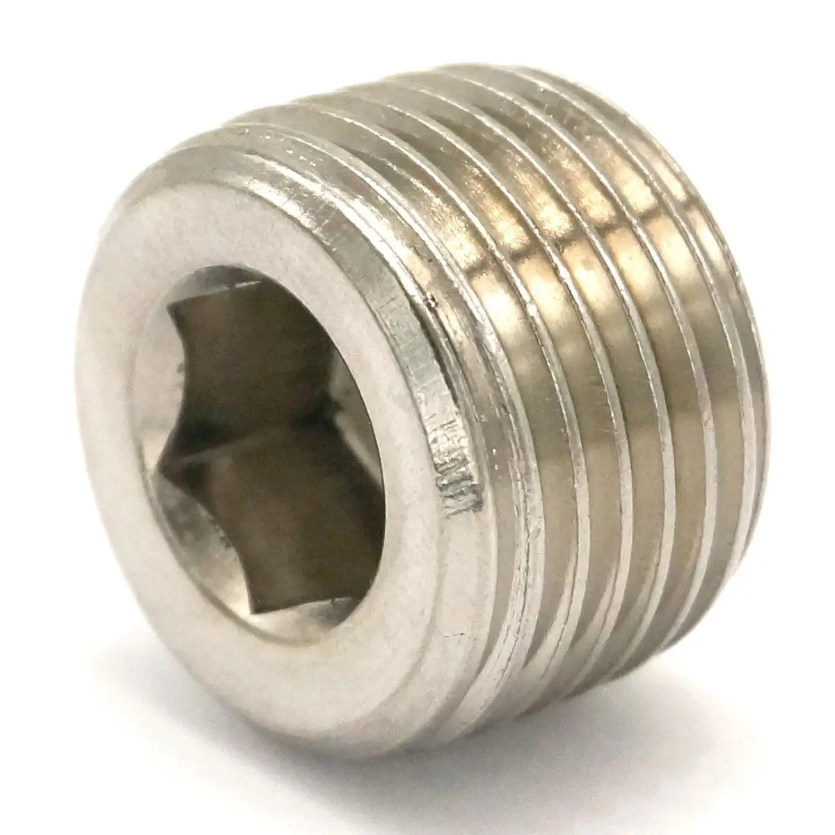 Фитинги из нержавеющей стали 1/2 &quotBSP Male 304 потайная вилка внутренняя Шестигранная