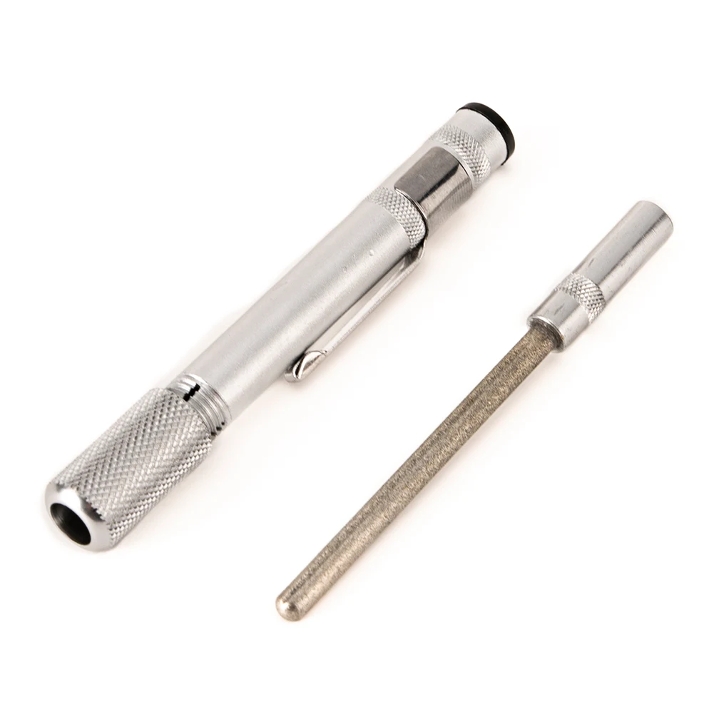 

Silver Sharpener pen Tools Universal Hunting Outdoor activities Accessorie