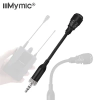 professional handheld style unidirectional condenser microphone for sennheiser wireless bodypack transmitter 3 5 mm lockable mic