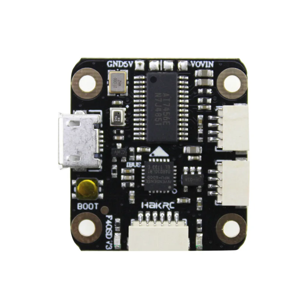 Контроллер полета HAKRC MiniF4 Flytower OSD BEC 20A 4-в-1 ESC для дрона RC FPV | Автомобили и мотоциклы