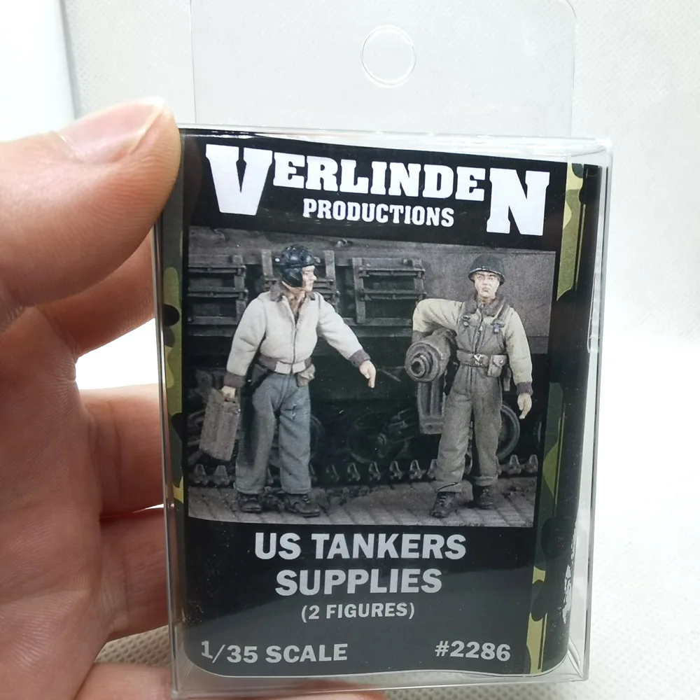 

VERLINDEN #2286 US Tankers with Supplies WWII 1/35 Resin Model Box Packing