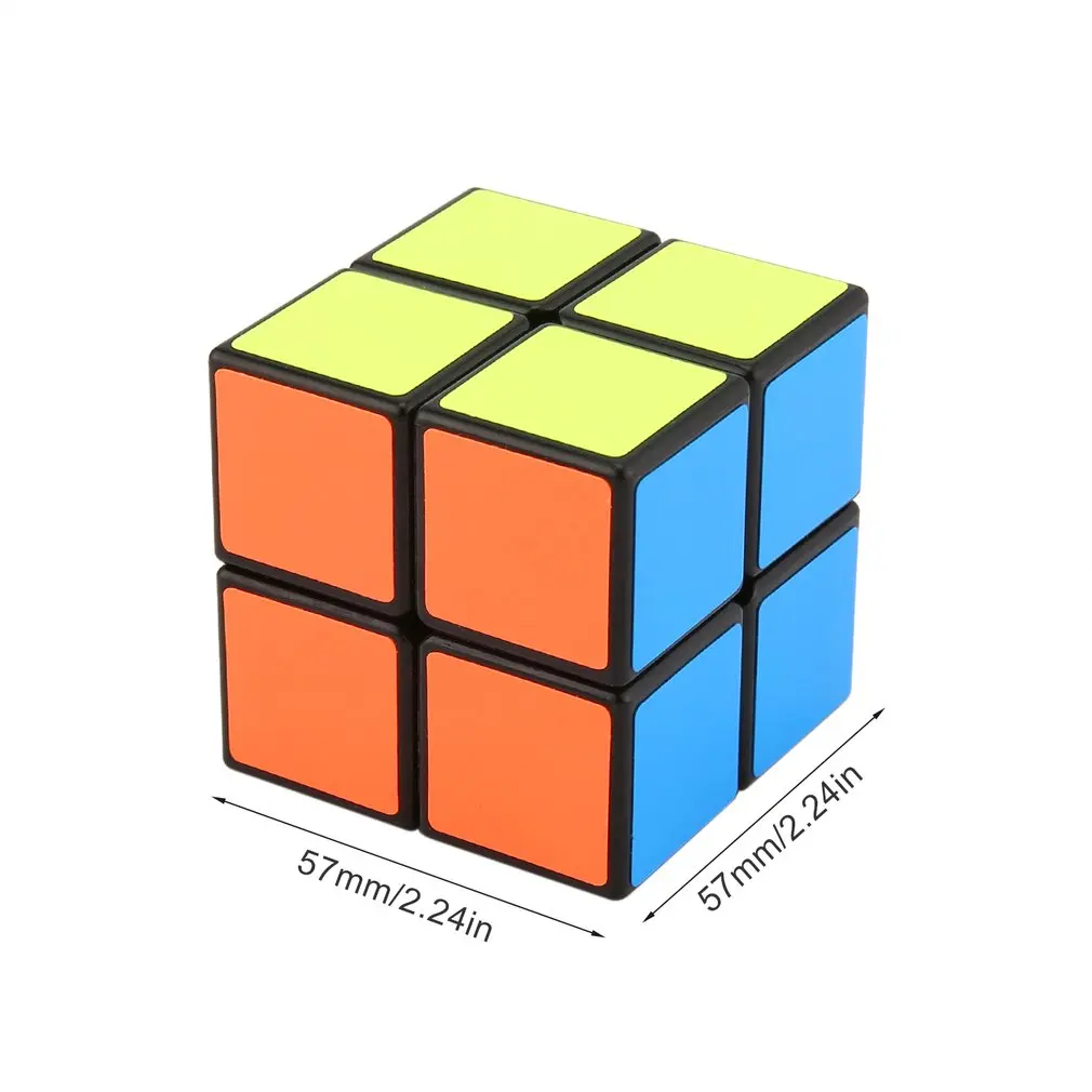 

High Quality 2x2x2 Magics Cubes Puzzle Speed Challenge Gifts Learning & Education Toys Mirror Magic Cube Antistress Gift