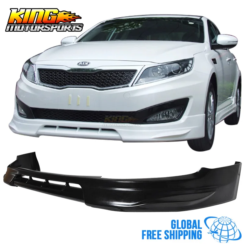 Подходит для 2010 2013 Kia Optima K5 Уретановый передний бампер спойлер Bodykit Global БЕСПЛАТНАЯ