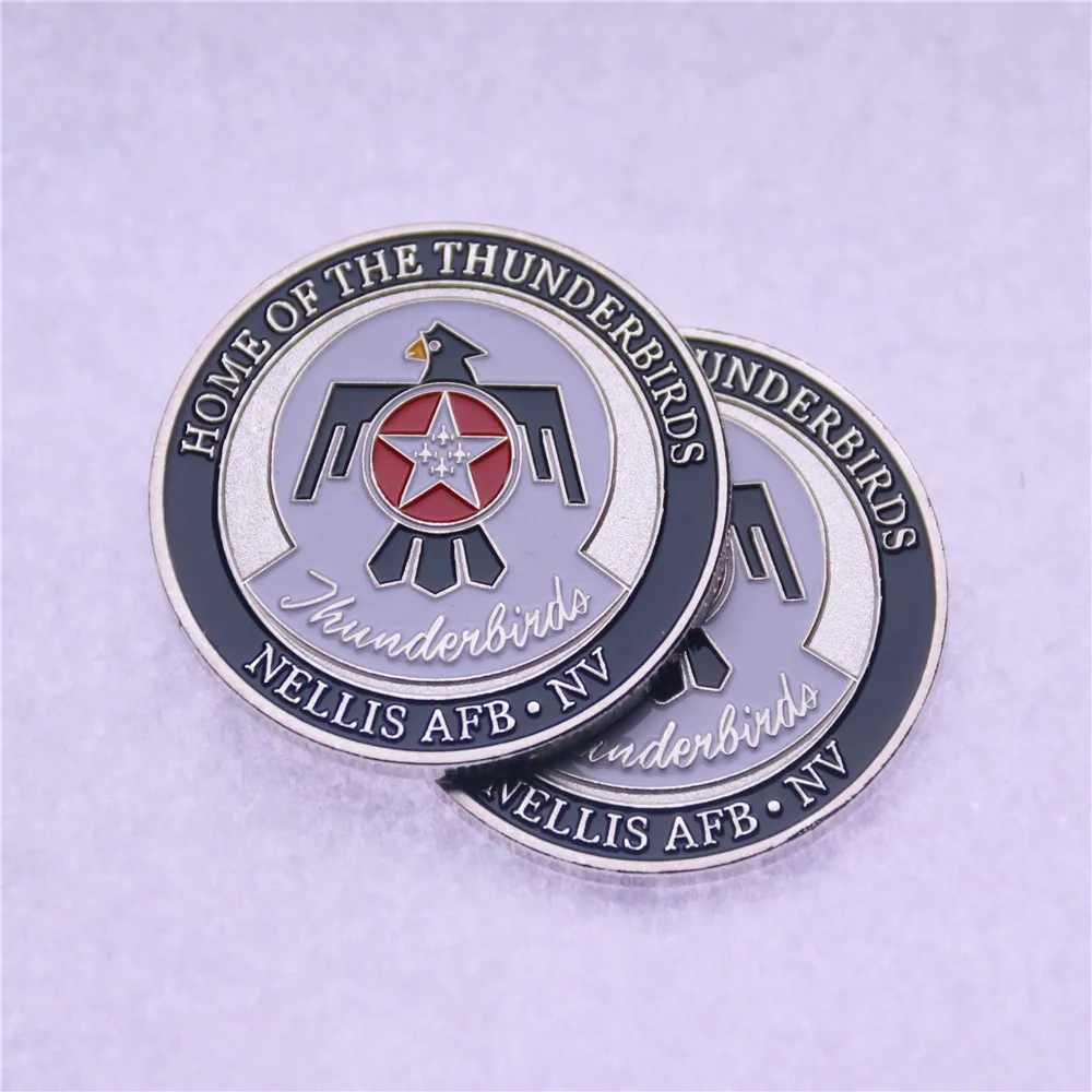 База ВВС США Nellis база Thunderbirds USAF вызов Монета|us coins|coin coins |