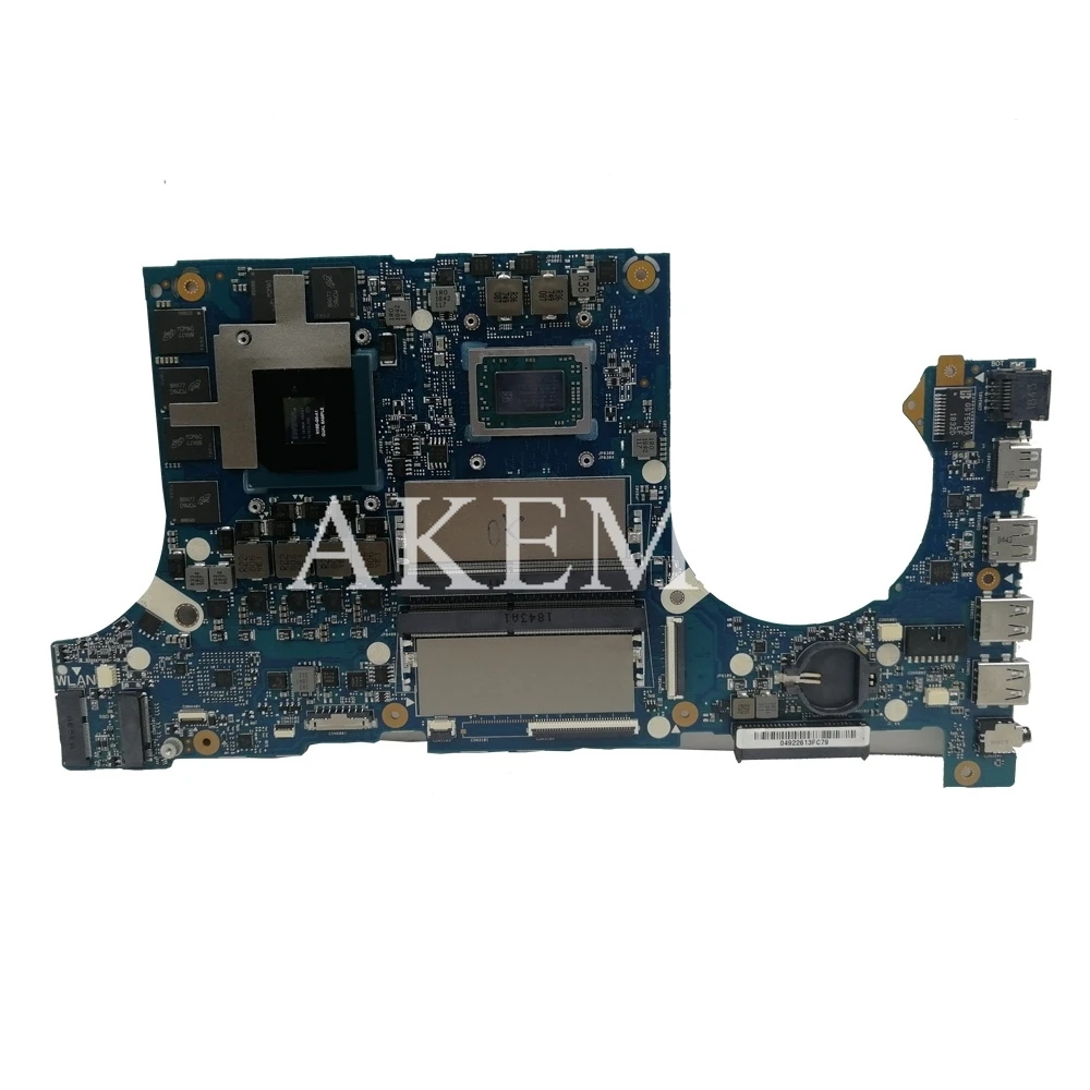 Billig Akemy FX505DU Motherboard Für ASUS TUF Gaming FX505D FX505DT FX505DD 15,6 Zoll Mainboard R7-3750H GTX 1660Ti / V6G