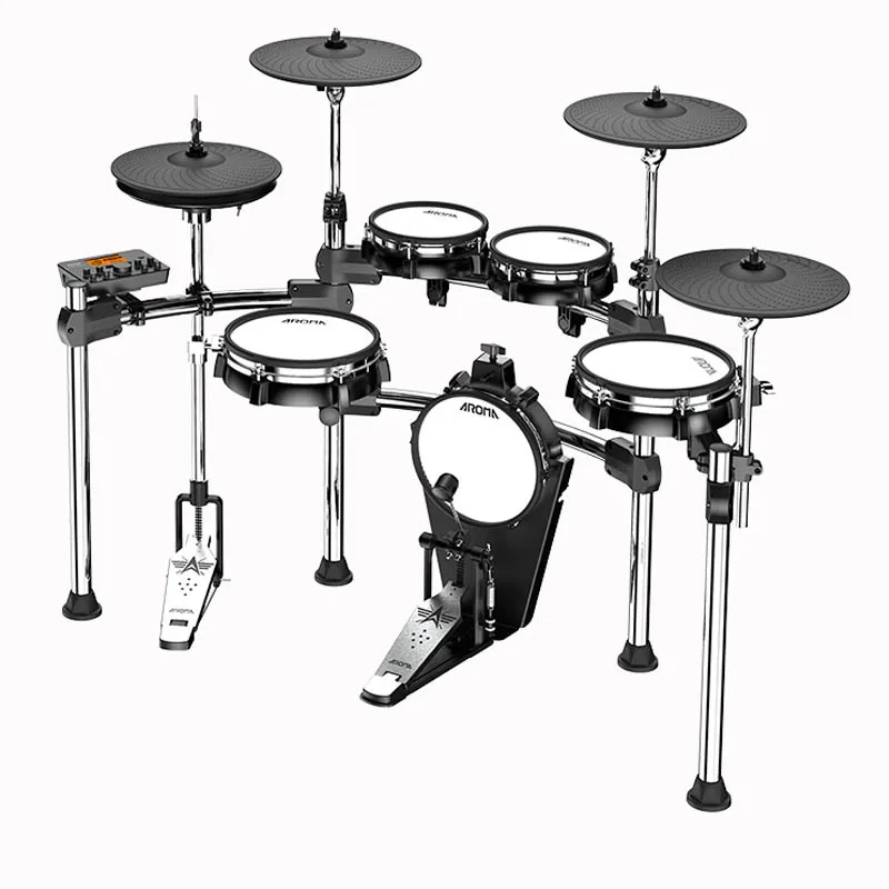 Аромат складной набор электронных ударных стенд ударные встроенный метроном 28