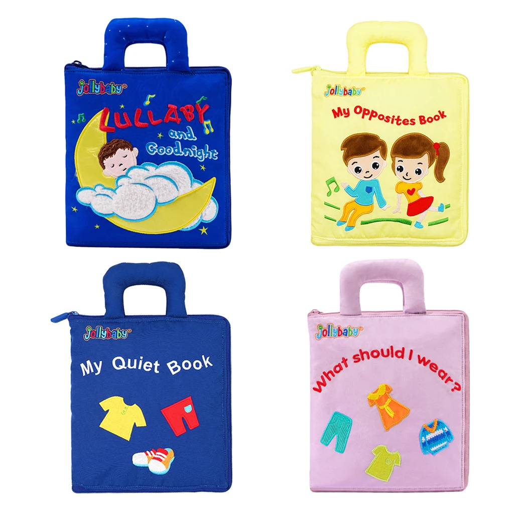 

Baby Book Soft Cloth Books Toddler Newborn Early Learning Develop Cognize Book Toys for Infant Kids