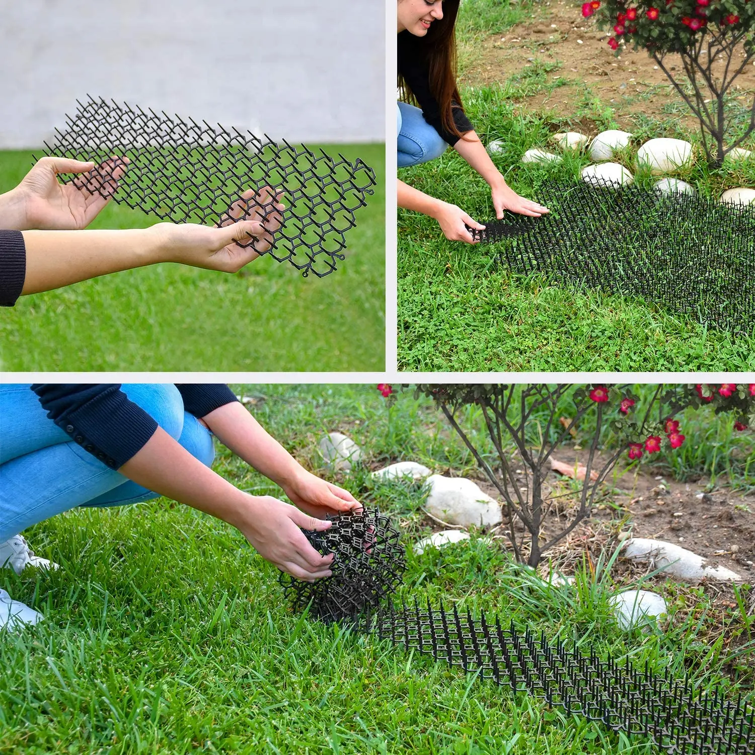 

Gentle Pet Deterrent for Cats, Dogs and More Non-Toxic Humane and Effective Repellent Easy to Install