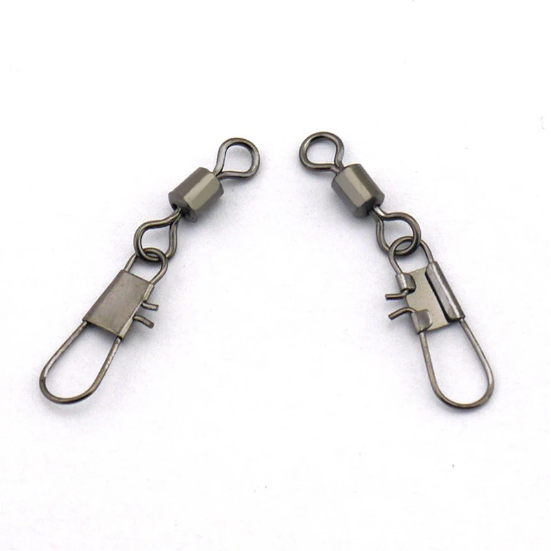 

30 шт./лот, рыболовный соединитель, подшипник, вертлюжный соединитель, нержавеющая сталь, рыболовный крючок, снасти, аксессуары, инструменты ...