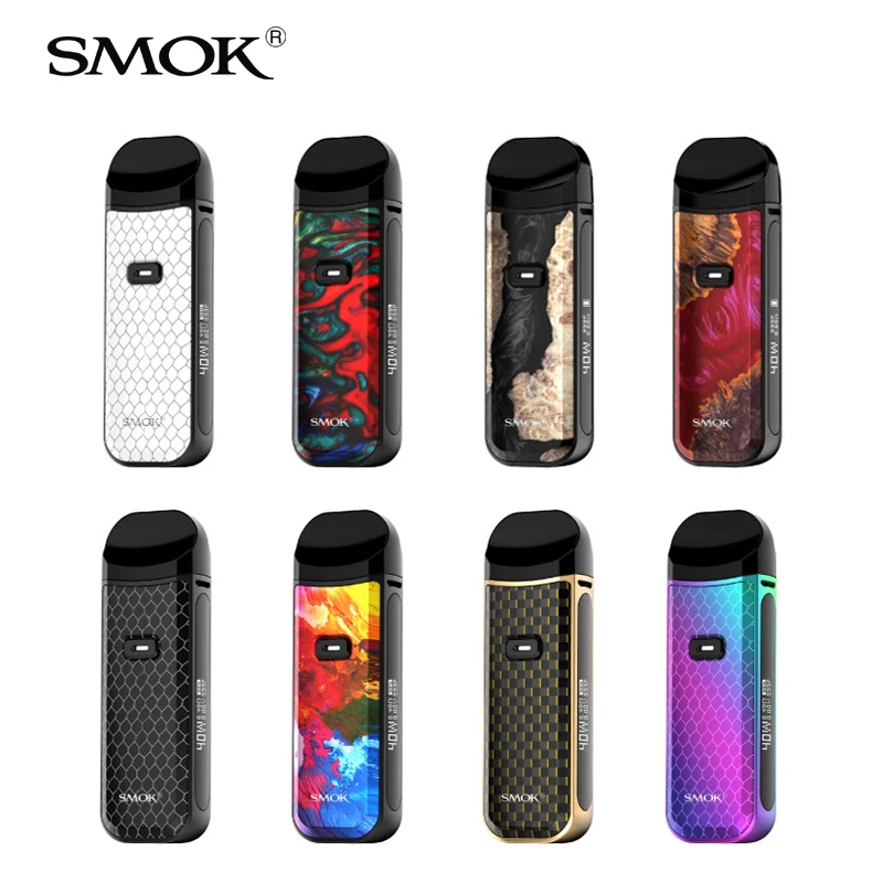 Испаритель электронной сигареты SMOK Nord 2 в наличии 40 Вт емкость 4 5 мл 1500 мА · ч