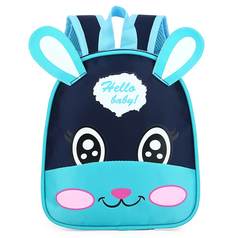 Детский водонепроницаемый рюкзак с кроликом для мальчиков и девочек школьная