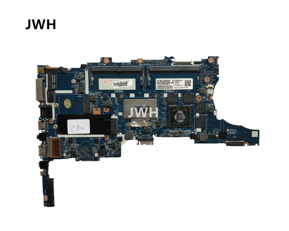 Для hp ZBook 14u 15u G4 850 g4 материнская плата i7-7500U 917505-001 917505-501 917505-601 тестирование работы
