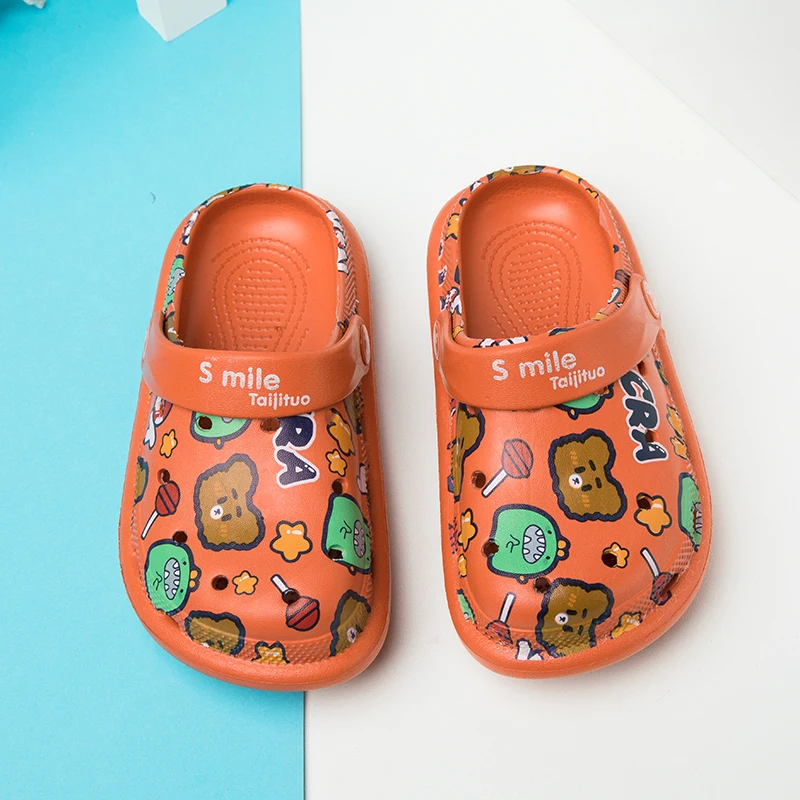 

Fashion Boy Girl Beach Slippers Children Sandals Summer Cartoon Kids Shoes EVA Resistance Breathable Antislip Baby Sandals