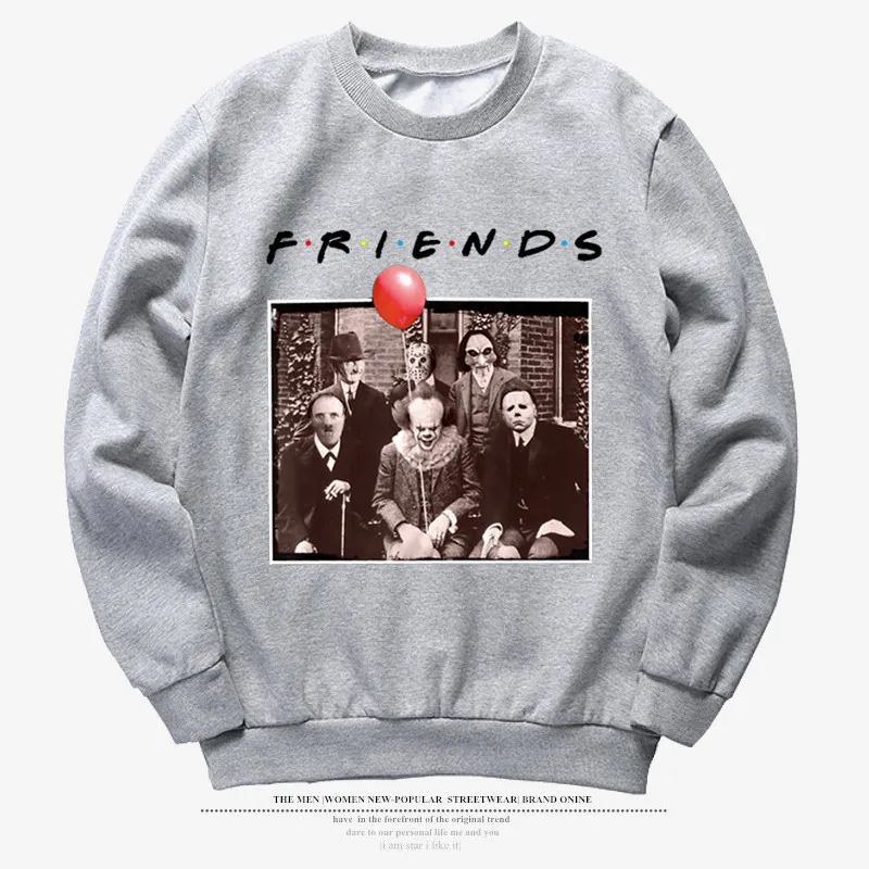 QZHIHE Pennywise 3D свитер Джокера It: Chapter Two Horror Friends толстовки с капюшоном для мужчин и