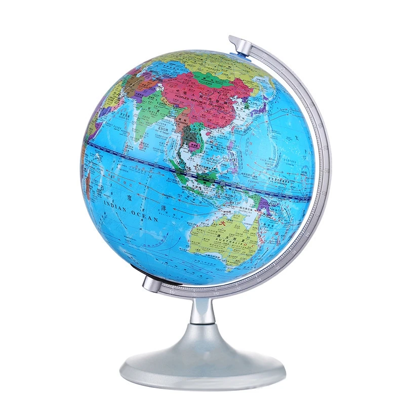 

20CM Smart Voice AR Glowing World Globe LED World Map Globe with Night Light Tools for Learning Children'S Gifts