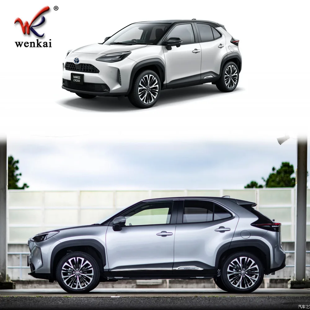 Защитная Накладка для Toyota Yaris Cross 2020 2021 боковая накладка АБС-пластик хром 4