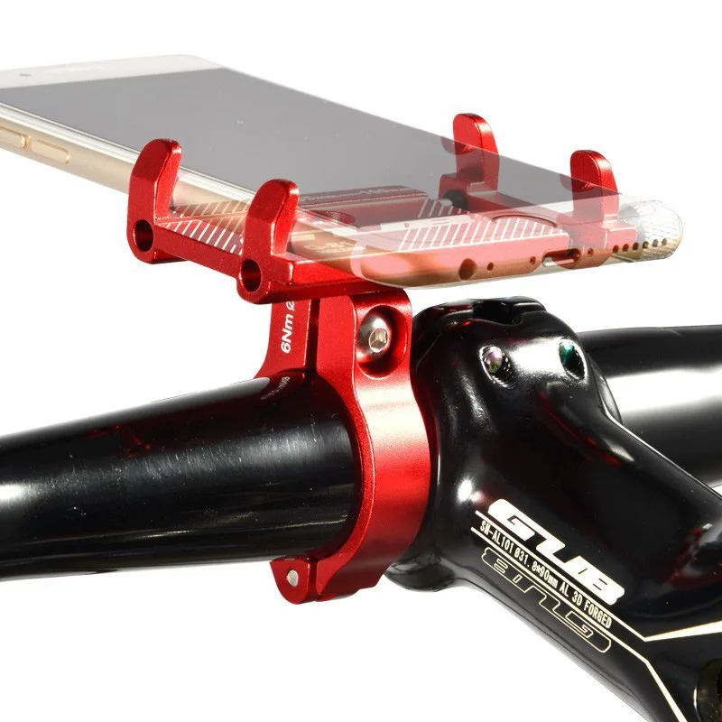 

GUB G81 G-81 Aluminum Bicycle Phone Holder For 3.5-6.2 inch Smartphone Adjustable Support GPS Bike Phone Stand Mount Bracket