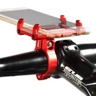 Велосипедный телефонный держатель GUB G81, G-81 алюминиевый регулируемый кронштейн для смартфонов 3,5-6,2 дюймов