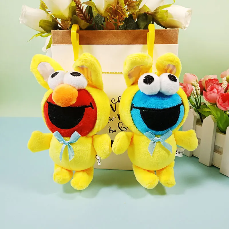 

Soft Toys Peluche Sesame Street Anime Figures Figure Pieuvre Plushie Movies & TV Plush Children Birthday Gift Lovely Toy 16cm