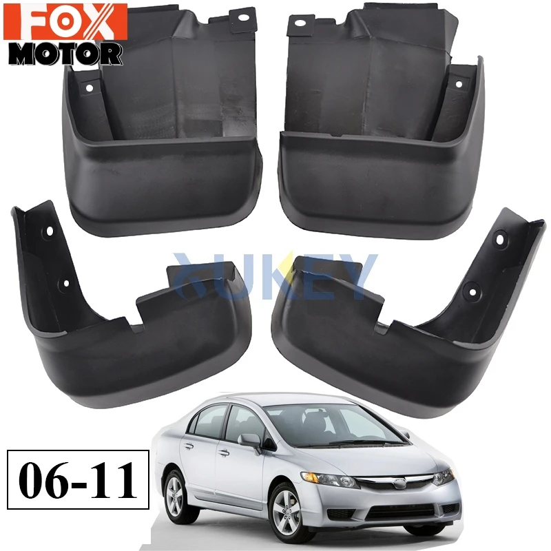 Для Honda Civic 2006 2011 брызговики Брызговики передние задние крыло брызговиков 2007 2008 2009