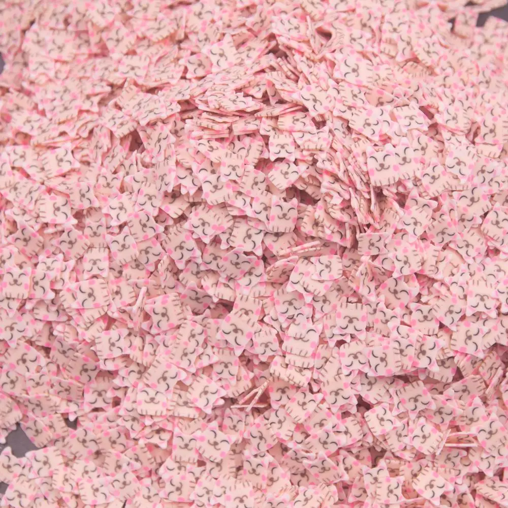 Кошачий Единорог тыква медведь роза форма сыра полимерная глина ломтик