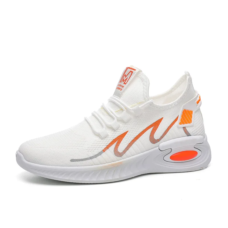 

Shoes for Men White Sneakers Breathable Running Shoes Outdoor Sport Fashion Comfortable Casual Mens Shoes Zapatillas Hombre