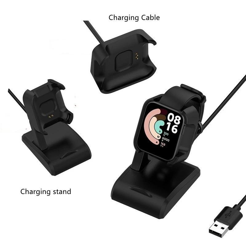 

Для Xiaomi Mi часы Lite Кабель зарядного устройства Redmi часы вертикальное зарядное устройство пятно